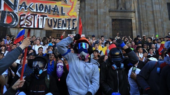 Kolombiya'da hükümetin oluşturduğu diyalog masası protestoları durduramadı