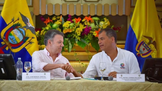 Kolombiya Ekvador 5. Ortak Bakanlar Kurulu toplantısı yapıldı