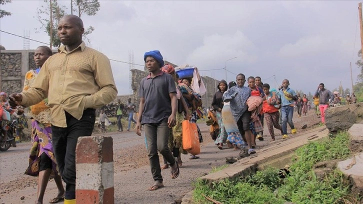 Kongo Demokratik Cumhuriyeti'nde çatışmalar nedeniyle bir haftada yaklaşık 135 bin kişi göç ett