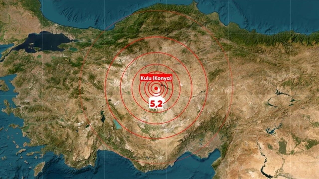 Konya'da 5,2 büyüklüğünde deprem meydana geldi