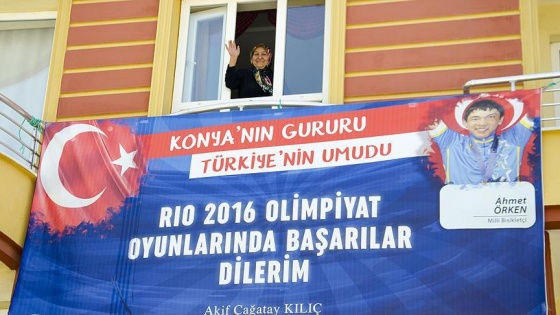 Konya'dan Rio'ya 'anne' motivasyonu