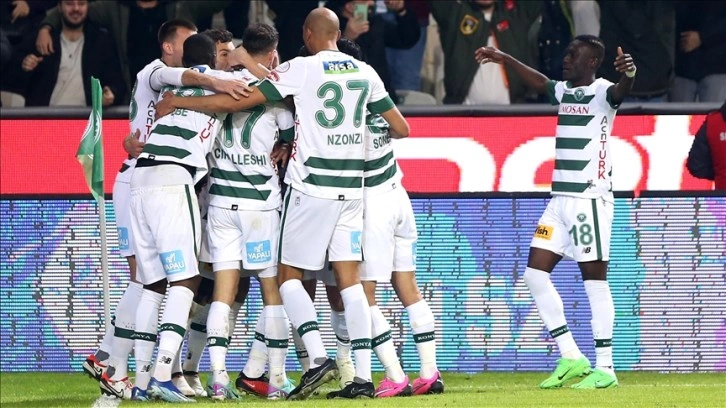 Konyaspor, sahasında Atakaş Hatayspor'u yendi