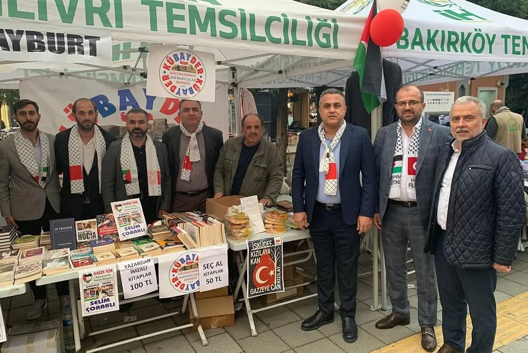 Küçükçekmece, Gazze için tek yürek oldu