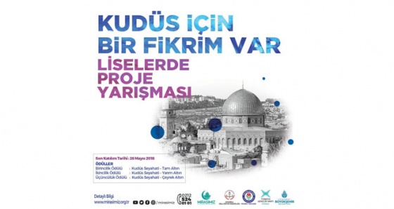 &#039;Kudüs için bir fikrim var&#039; yarışması başvuruları başladı