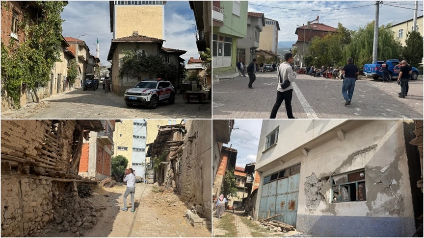 Kütahya'da 5,4 büyüklüğünde deprem meydana geldi