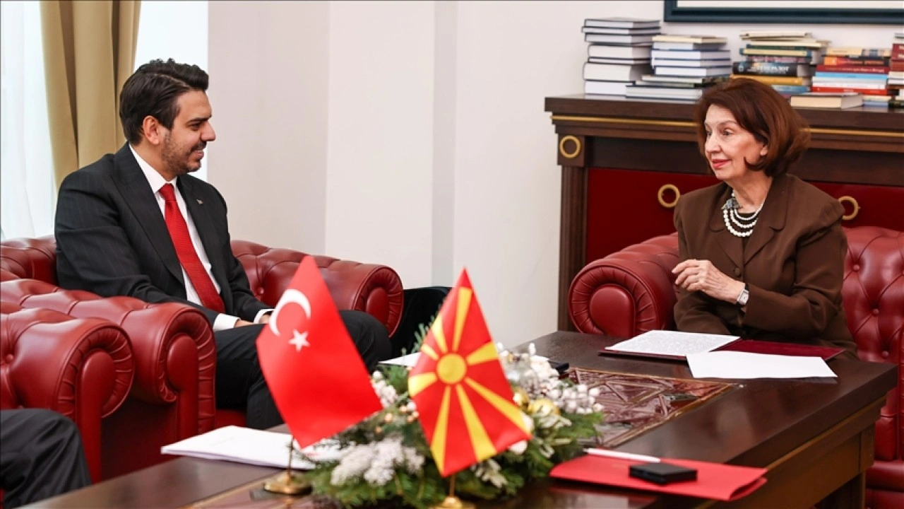 Kuzey Makedonya Cumhurbaşkanı, &uuml;lkesine destekleri i&ccedil;in TİKA'ya teşekk&uuml;r etti