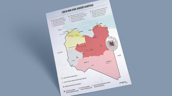Libya'nın son askeri haritası ve stratejik değişiklikler