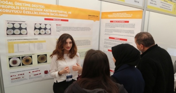 Lise öğrencisinden sebze ve meyvelerin raf ömrünü uzatacak proje