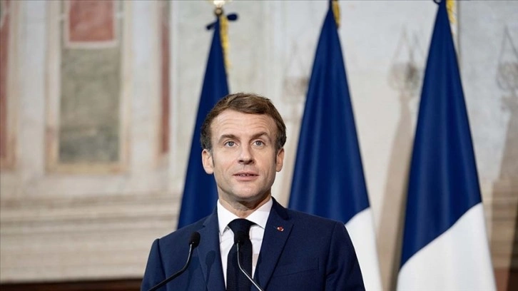 Macron: Almanya ile Ukrayna'daki krize siyasi çözüm bulmaya çalışıyoruz