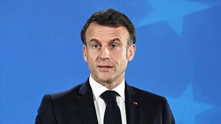 Macron, Filistin destekçisi öğrencilerin üniversite girişlerini kapatma eylemlerini şiddetle kınadı