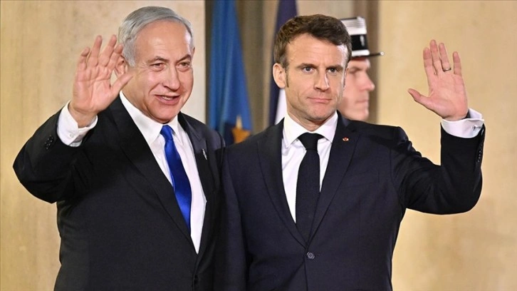 Macron, İsrail'in Refah'a saldırı planına şiddetle karşı olduğunu Netanyahu'ya iletti