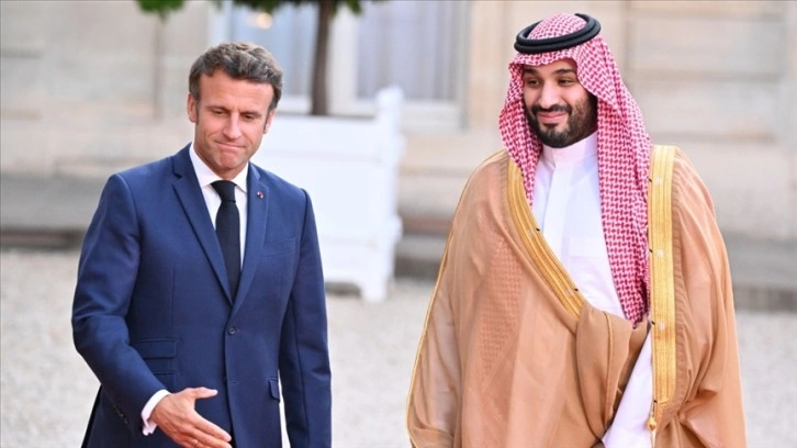 Macron ve Bin Selman, Ukrayna savaşı ve İran nükleer anlaşmasını görüştü