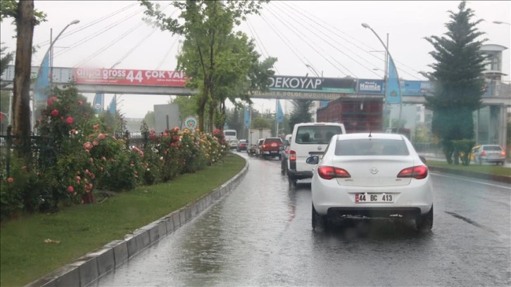 Malatya'da sağanak etkili oldu