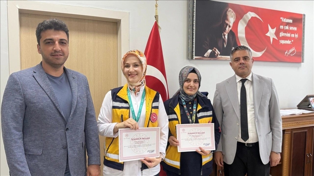 Mardin'de sancısı başlayan kadına sağlık personelinin telefonla yönlendirdiği eşi doğum yaptırd