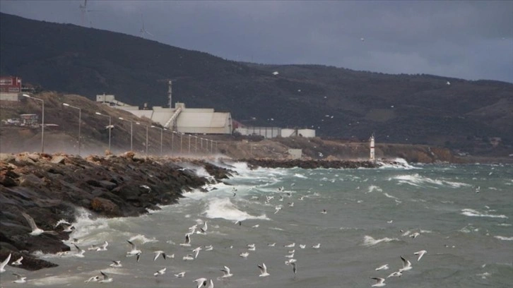 Marmara Bölgesi'nin batı ve orta kesimleri için fırtına uyarısı