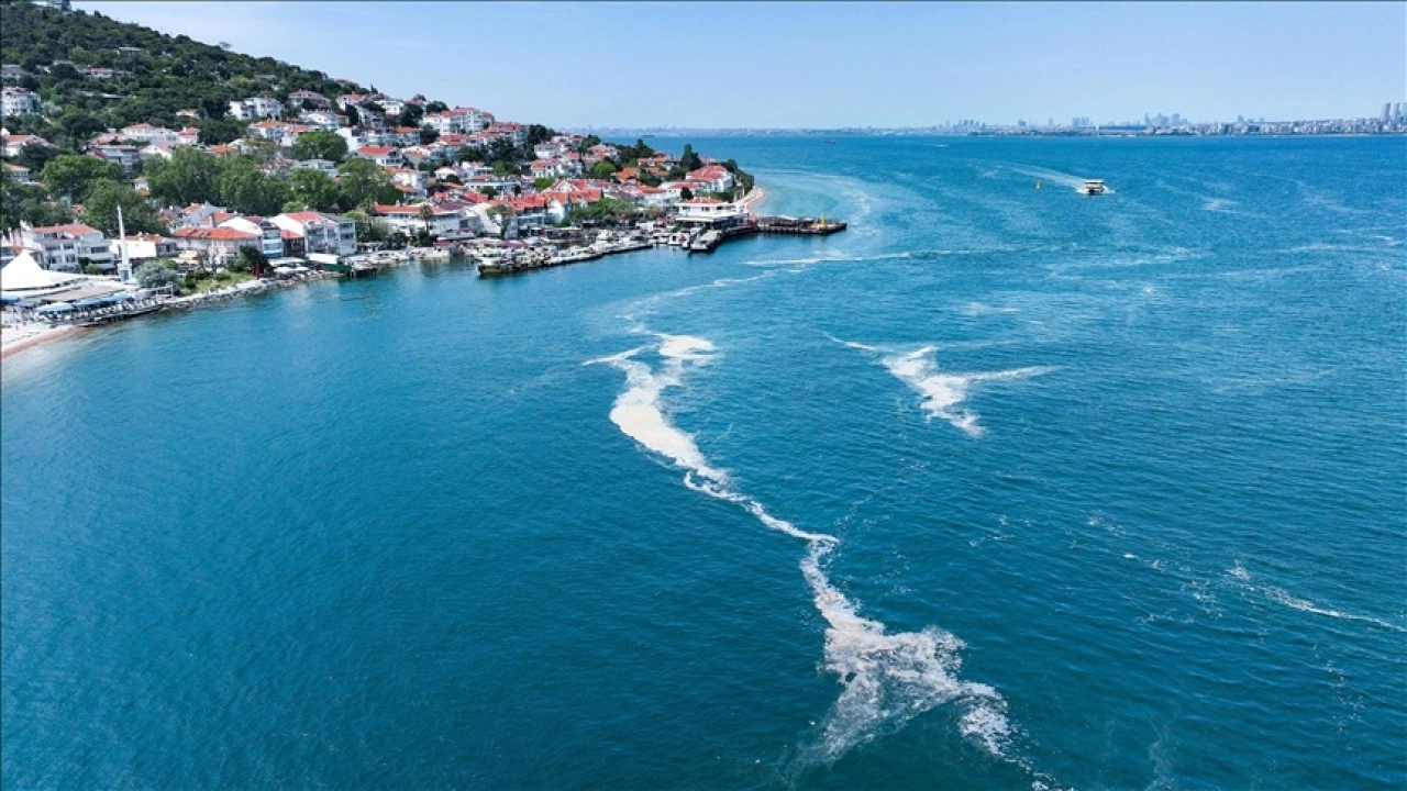 Marmara Denizi'nde Kınalıada açıkları ile Bursa kıyılarında müsilaj görüldü