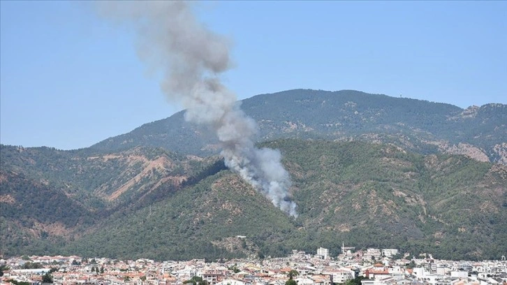 Marmaris'teki orman yangını kontrol altına alındı