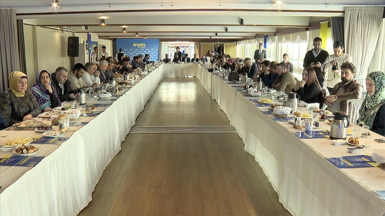 Merhamet Damlası Vakfı Türkiye ofisinin tanıtımı İstanbul'da yapıldı