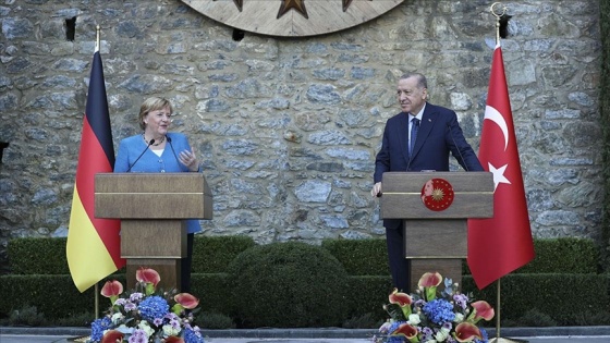 Merkel'den Türkiye ziyareti paylaşımı