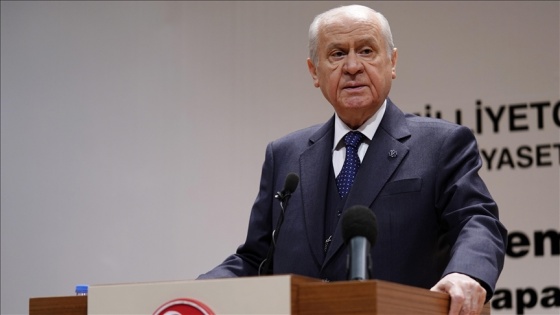 MHP lideri Bahçeli: Seçim barajının düşürülmesinden başka bir seçenek görülmemektedir