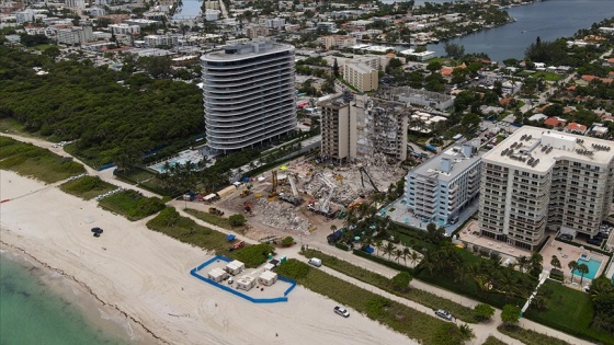 Miami'de bir kısmı çöken 13 katlı binada ölenlerin sayısı 27'ye çıktı