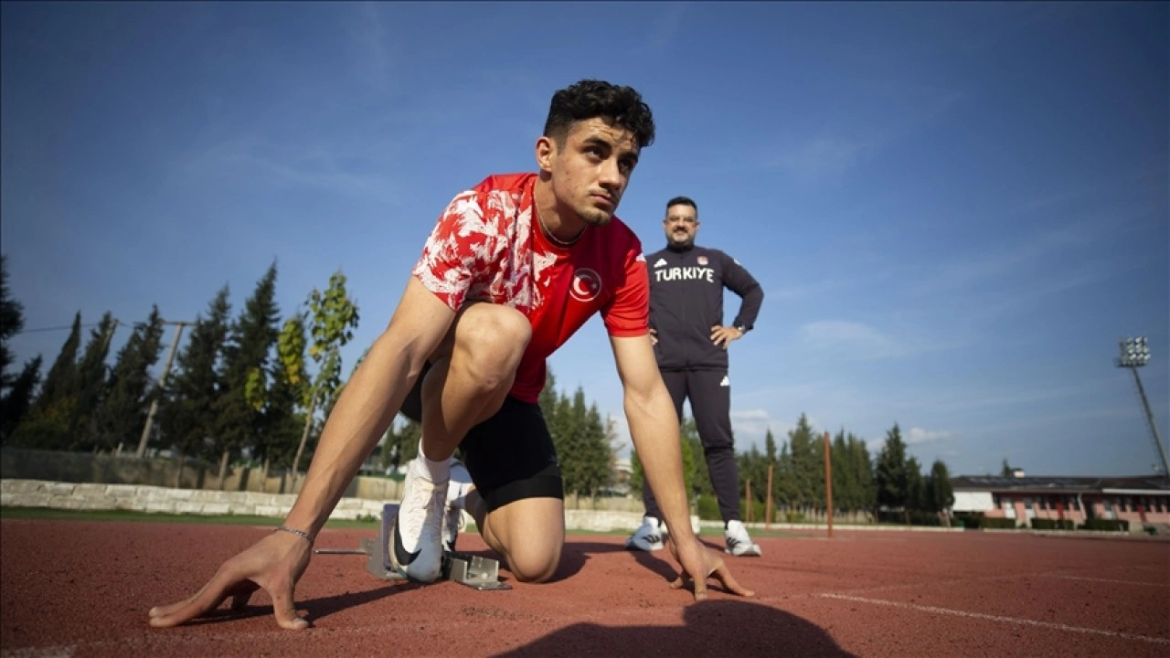 Milli atlet Koray Uygun, antrenör babasıyla dünya şampiyonasına hazırlıyor