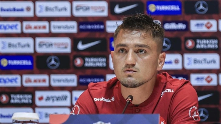 Milli futbolcu Cengiz Ünder: Bizim tek hedefimiz, 4 maçı da kazanmak