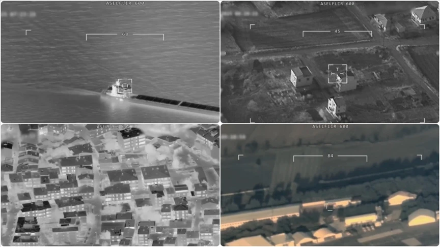 Milli İHA'ların yeni gözü ASELFLIR-600 performansını sergiledi