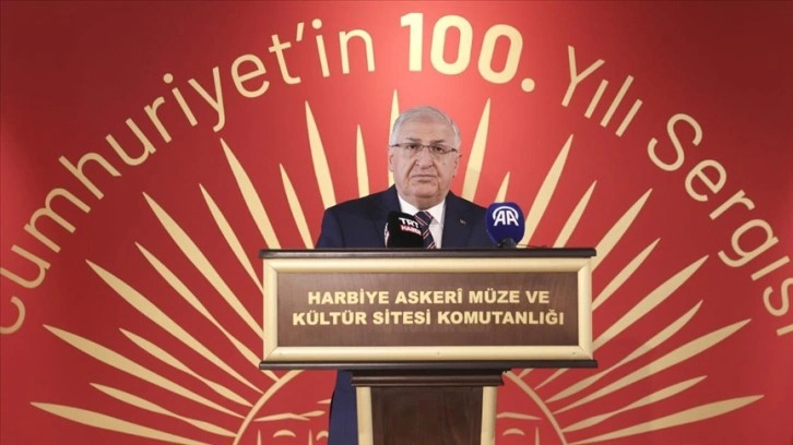 Milli Savunma Bakanı Güler, Cumhuriyet'in 100. Yılı Sergisi'ni açtı