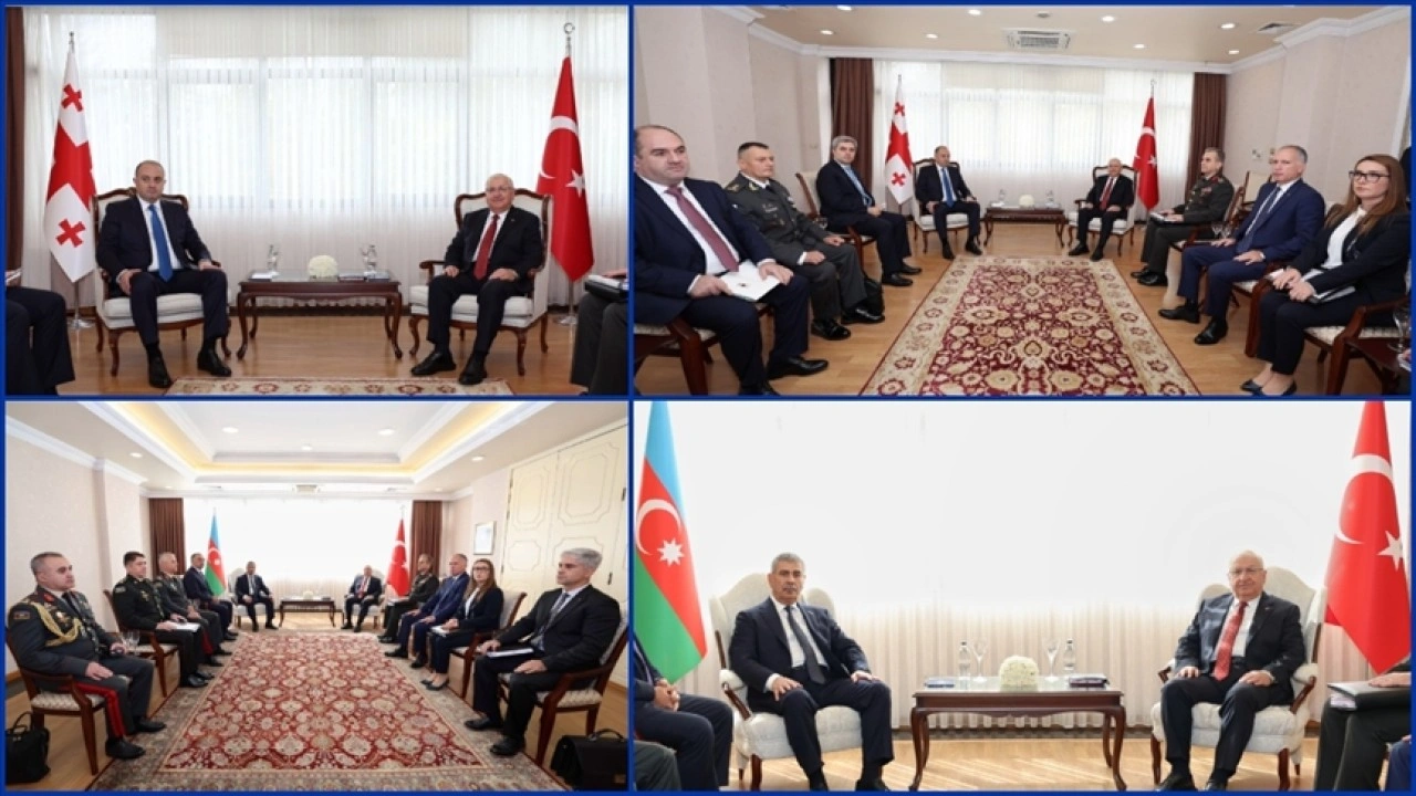Milli Savunma Bakanı Güler, Gürcistan Savunma Bakanı Chikovani ile görüştü