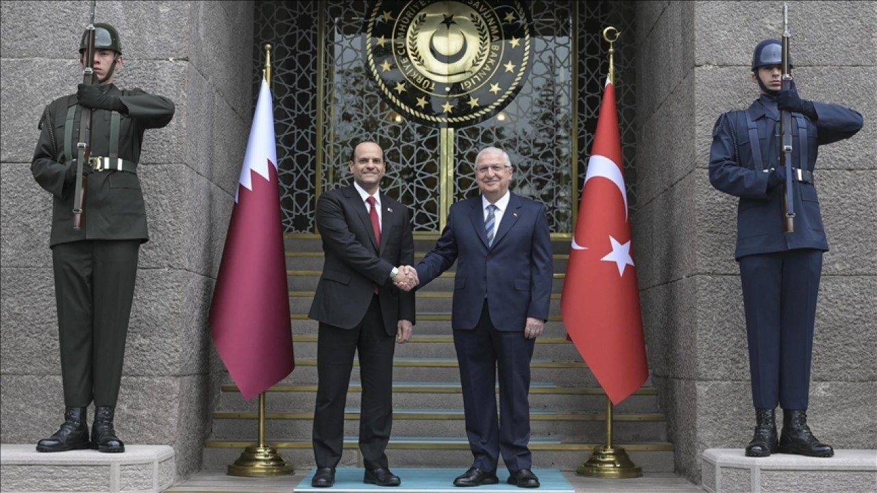 Milli Savunma Bakanı Güler, Katarlı mevkidaşı Al Sani ile görüştü