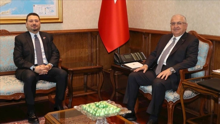 Milli Savunma Bakanı Güler, Suudi Arabistan'ın Ankara Büyükelçisi Abu Al-Nasr'ı kabul etti