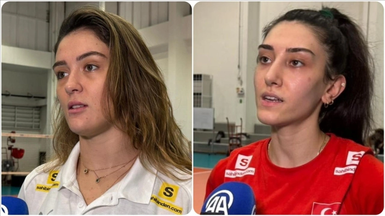 Milli voleybolcular Zehra Güneş ve Yaprak Erkek, ABD maçını kazanacaklarına inanıyor
