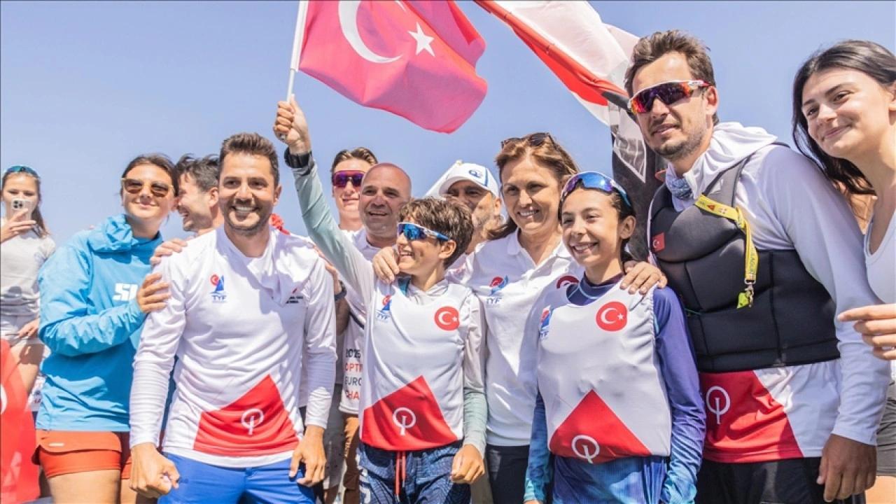 Milli yelkencilerden 2025 Optimist Avrupa Şampiyonası'nda, 1 altın 1 bronz madalya