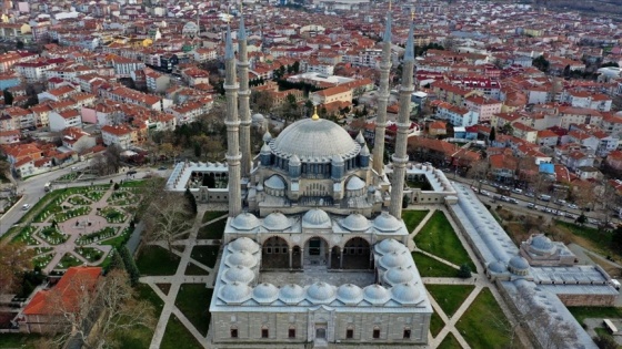 Mimar Sinan'ın 'şaheseri' Selimiye salgın sürecinde de ilgi gördü