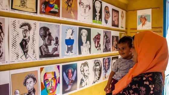 Mısır’daki 'Karikatür Müzesi' yerli ve yabancı turistin ilgi odağı olmaya devam ediyor