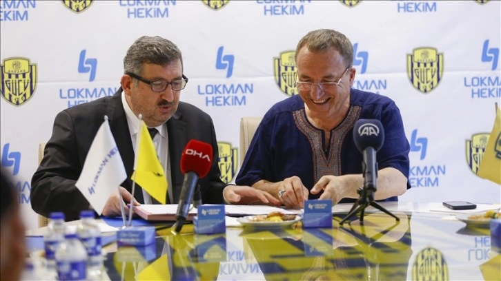 MKE Ankaragücü, Lokman Hekim Sağlık Grubu'yla sponsorluk anlaşması yaptı