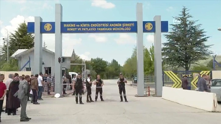 MKE Roket ve Patlayıcı Fabrikası'nda patlama meydana geldi