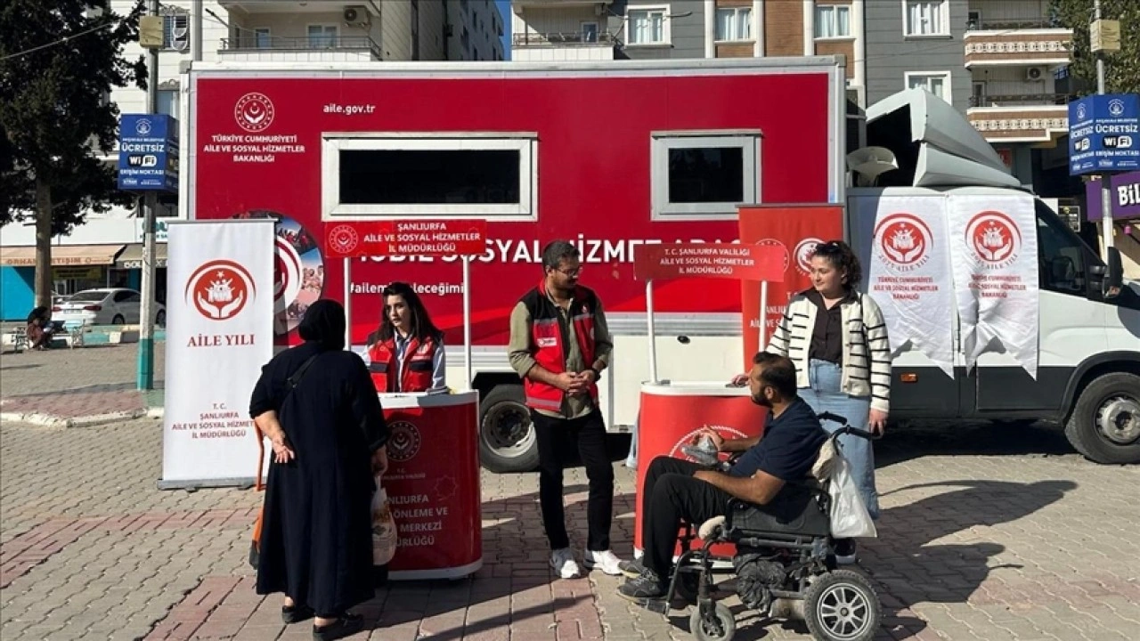 Mobil Sosyal Hizmet Merkezleri ile 226 bin 668 vatandaşa ulaşıldı