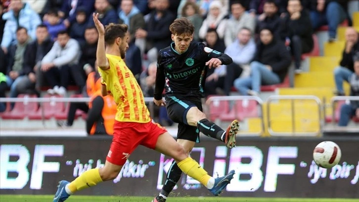 Mondihome Kayserispor-Yukatel Adana Demirspor karşılaşması 1-1 tamamlandı