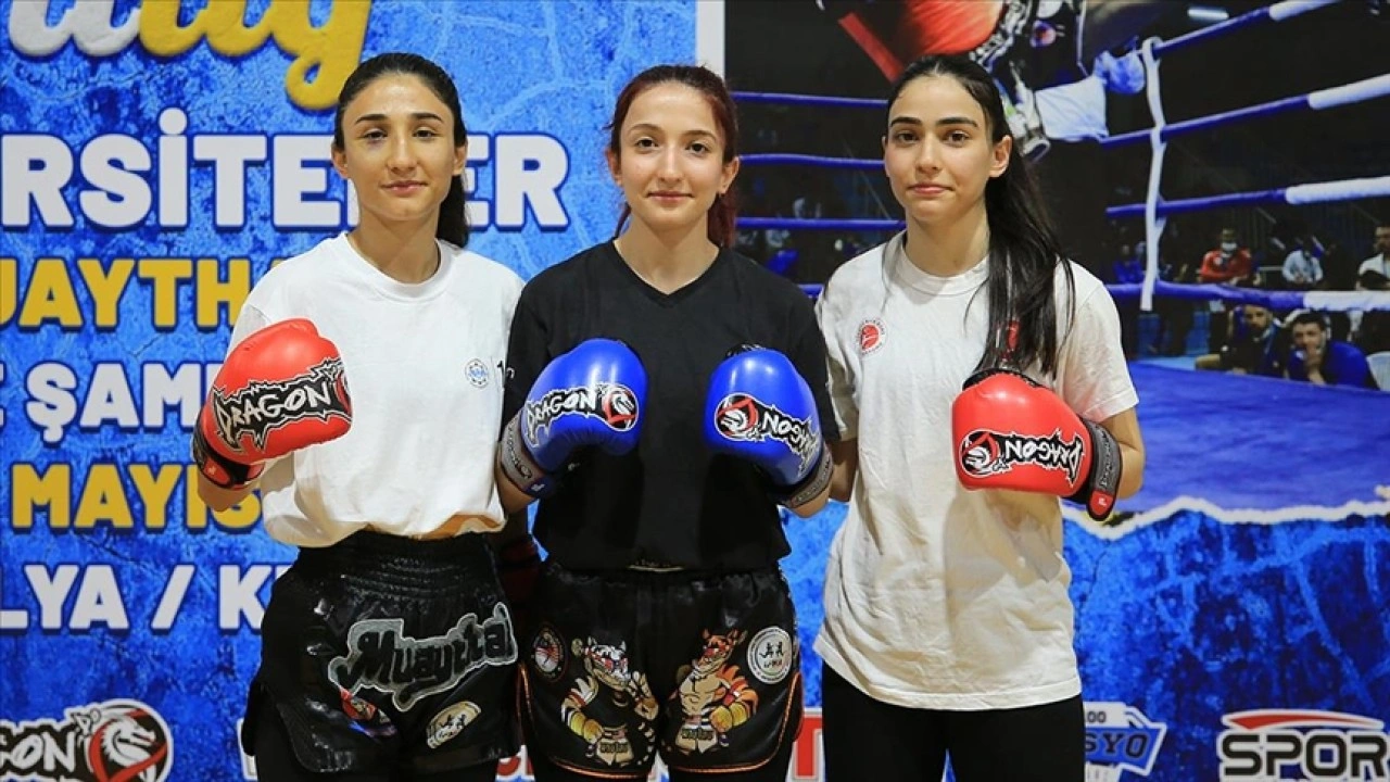 "Muaythainin altın kızları" Korkmaz kardeşler, yeni başarılar için çalışıyor