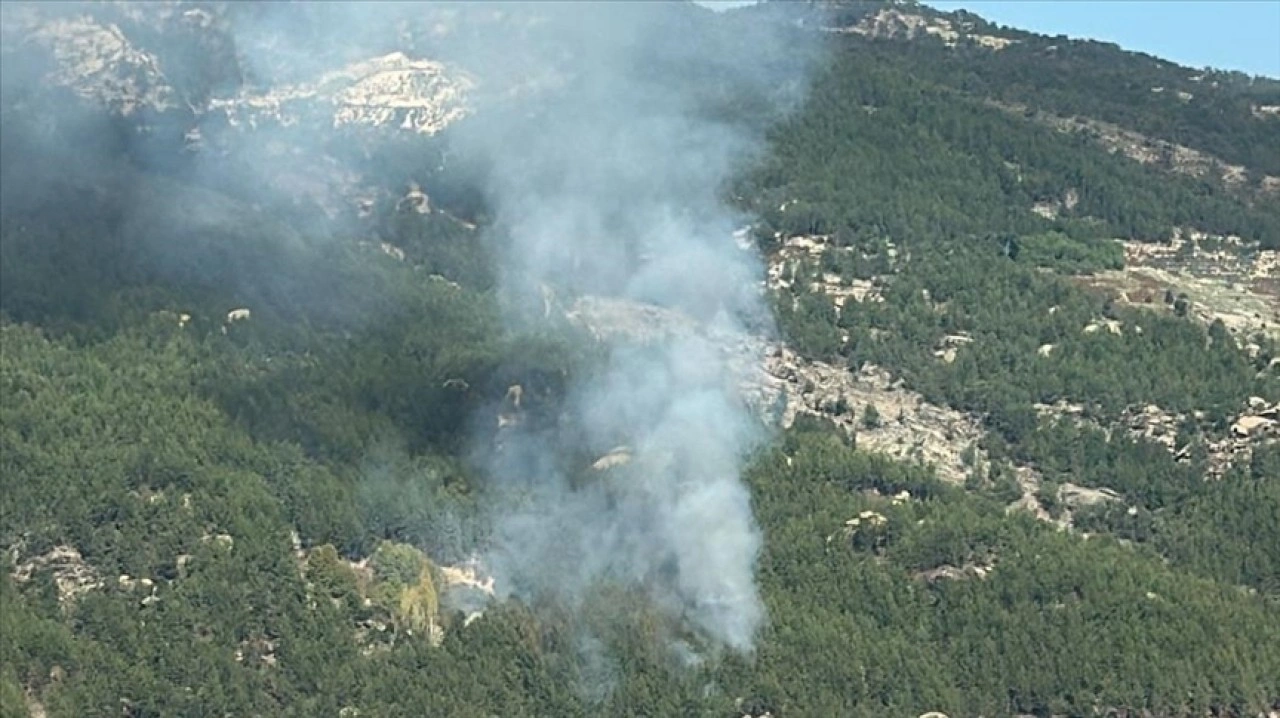 Muğla'da ormanlık alanda çıkan yangın kontrol altına alındı