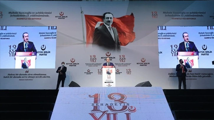 Muhsin Yazıcıoğlu ölümünün 13. yılında anıldı