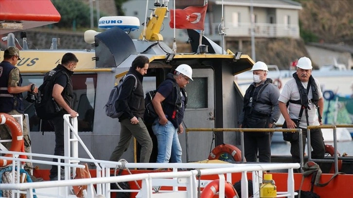 Müşterek Koordinasyon Merkezi temsilcileri Ukrayna'ya gidecek gemideki denetimlerini tamamladı