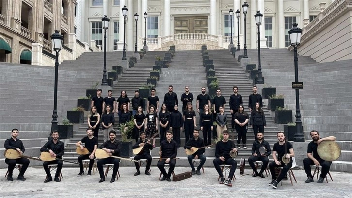 Müzik üniversitesi öğrencileri 19 Mayıs'a özel klip çekti