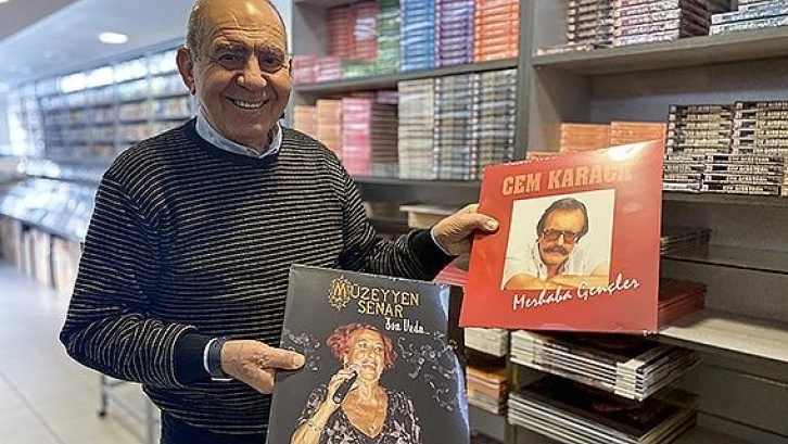 Müzik yapımcısı Hüseyin Emre, 52 yıllık arşivini müzikseverlere açtı