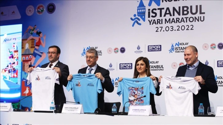 N Kolay İstanbul Yarı Maratonu'nun tanıtımı yapıldı