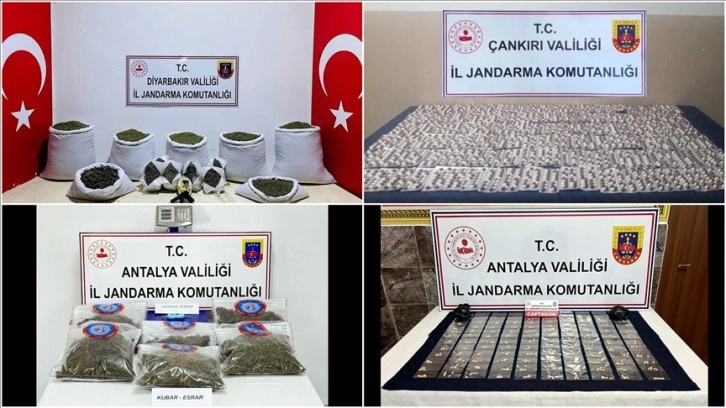 'Narkoçelik-4' operasyonlarında 1180 kilogram uyuşturucu ele geçirildi, 27 kişi yakalandı