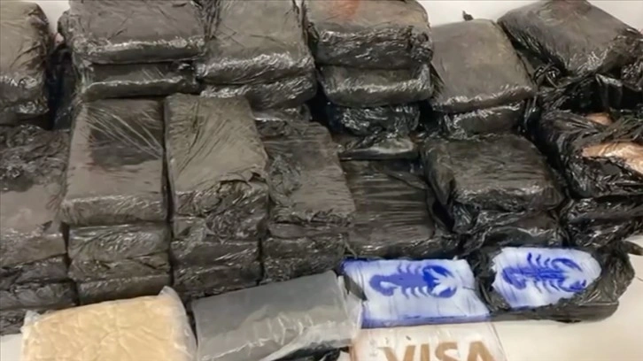 'Narkogüç-45' operasyonunda 109 kilogram kokain ele geçirildi