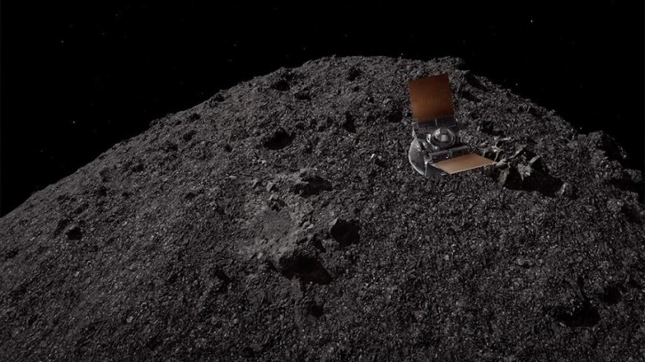 NASA'nın Bennu asteroidine gönderdiği uzay aracı ABD'nin ilk asteroit örnekleriyle Dünya
